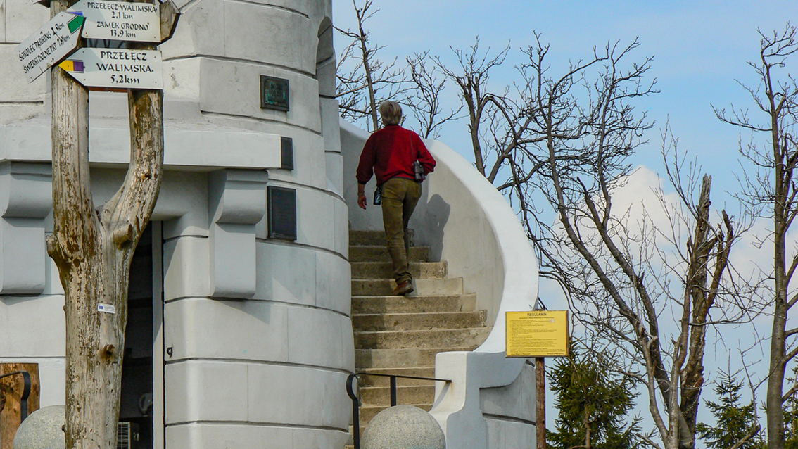 Wieża widokowa, Wielka Sowa. 2008 r.