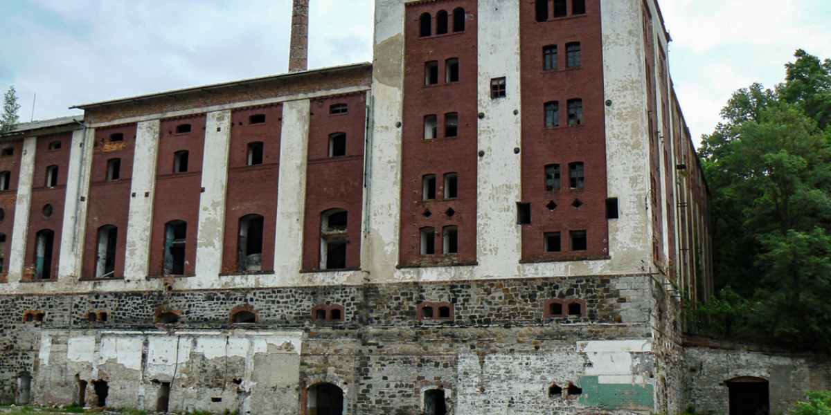 Ruiny browaru, Sobótka. 2012 r.