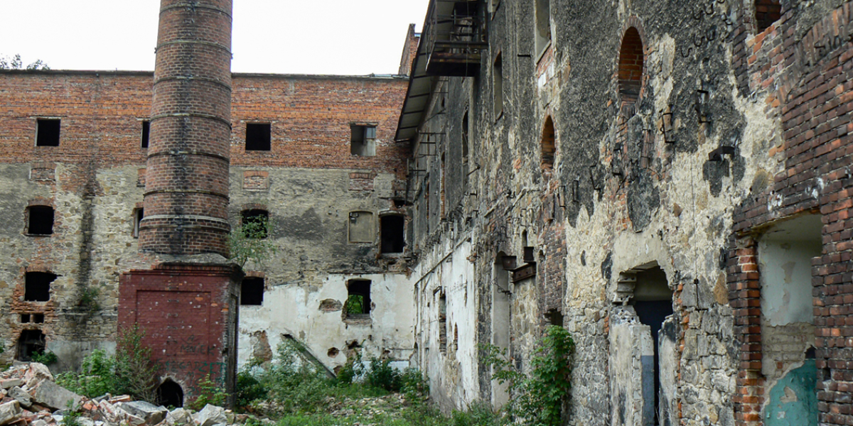 Ruiny browaru, Sobótka. 2012 r.